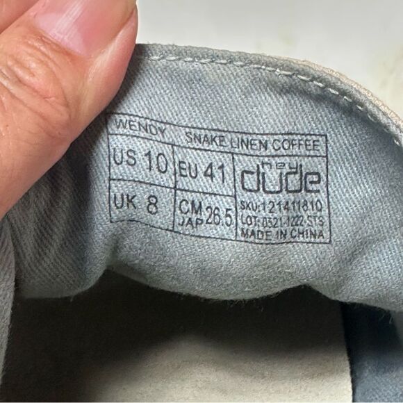 Hey Dude Light Brown Casual Loafers - Picture 9 of 10